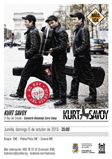 El rey del Silbido, Kurt Savoy visita el Teatro Vico este domingo - 1, Foto 1