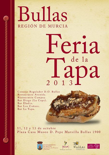 La Feria de la Tapa en su décima edición se celebra los días 11, 12 y 13 de octubre - 1, Foto 1