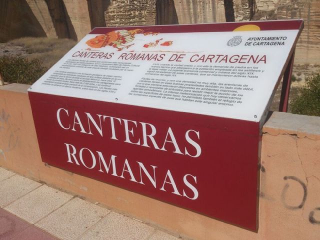 Cultura repone la señalización de las Canteras Romanas - 1, Foto 1