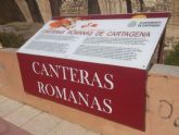 Cultura repone la señalización de las Canteras Romanas