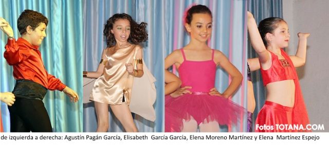 Alumnos de la E.D. Manoli Cánovas dan sus primeros pasos para convertirse en bailarines profesionales, Foto 1