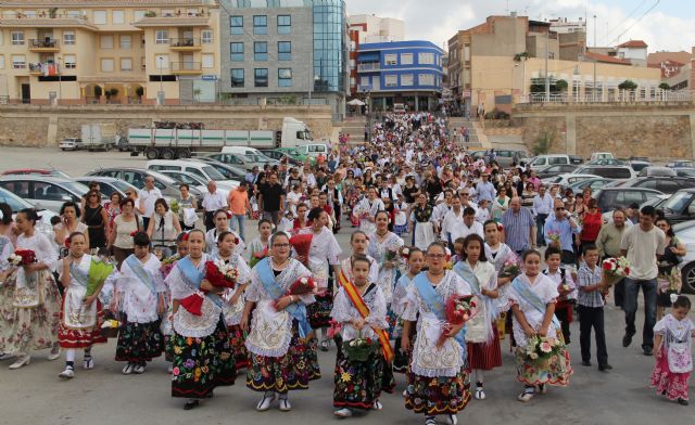 Puerto Lumbreras acoge la tradicional Ofrenda Floral a la Virgen del Rosario' 2013 - 1, Foto 1