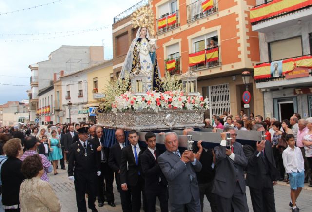 Miles de lumbrerenses acompañaron a la Stma. Virgen del Rosario en la tradicional Procesión 2013 - 2, Foto 2