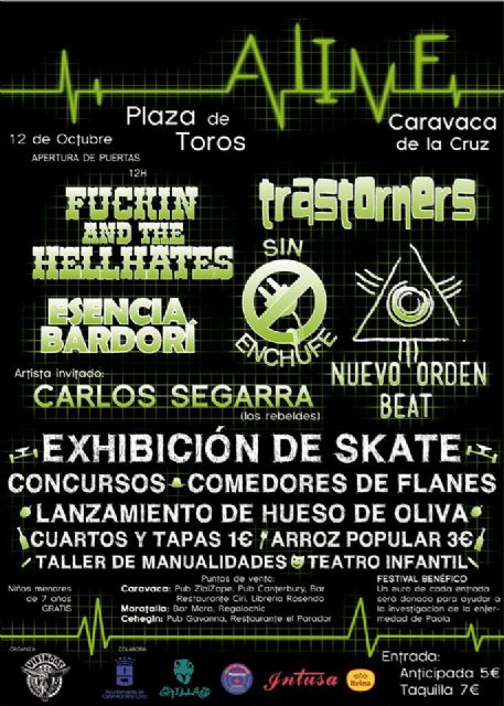 Conciertos, actividades infantiles y degustaciones gastronómicas, en el primer festival Alive - 3, Foto 3