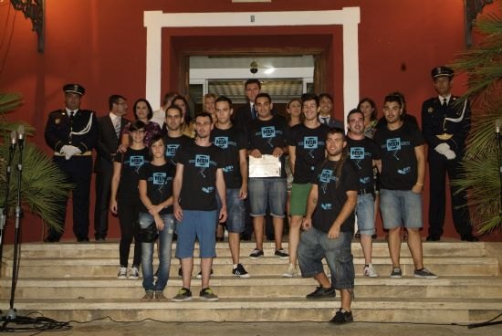 La Corporacin Municipal celebra el acto de recepcin homenaje a las peñas de Alhama, Foto 1