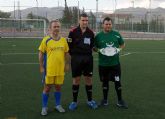 La Guardia Civil y la A. D. Jóvenes Marroquíes de Cartagena disputan un partido de fútbol