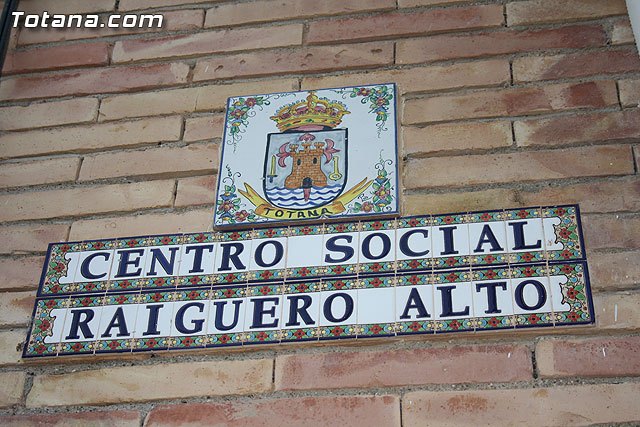 El próximo domingo 20 de octubre el centro social de El Raiguero Alto será denominado con el nombre de Julián Muñoz López, Foto 2