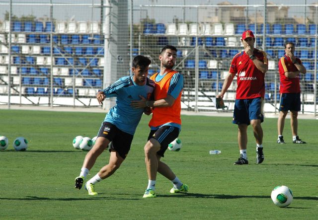Gran ambiente en la sesión de España Sub21 en Pinatar Arena - 2, Foto 2