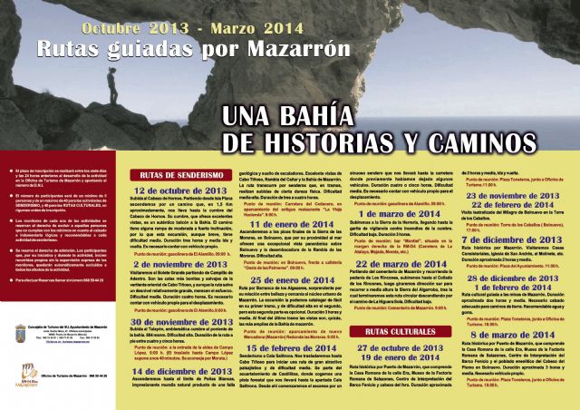 Una Bahía de Historias y Caminos propone 17 rutas turísticas desde octubre de 2013 a marzo de 2014 - 1, Foto 1