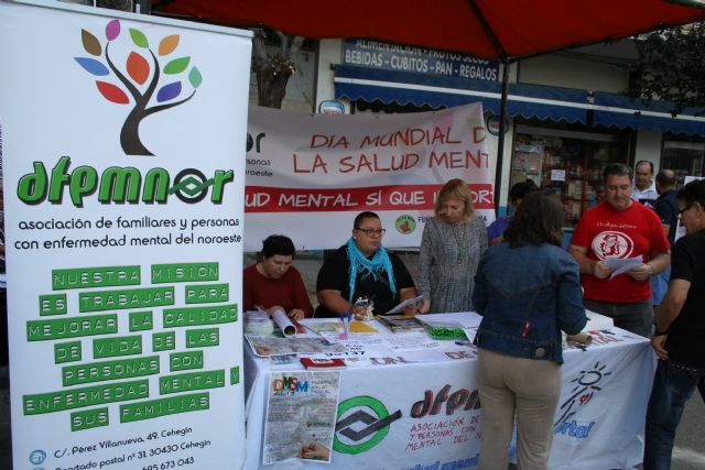 Afemnor sale a la calle para reivindicar sus derechos con motivo del Día Mundial de la Salud Mental - 1, Foto 1