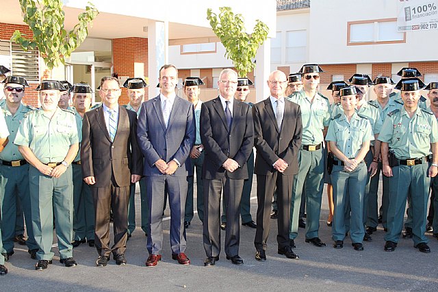 Valcárcel destaca el gran compromiso con la seguridad ciudadana que representa el puesto de la Guardia Civil en Las Torres de Cotillas - 1, Foto 1