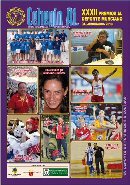 El alcalde y el concejal de Deportes asistirán a los XXXII Premios al Deporte Murciano - 1, Foto 1