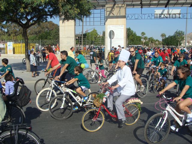 El Ciclo-Paseo despide los XXXV Juegos Deportivos del Guadalentín con 1.530 bicicletas por las calles de Lorca - 3, Foto 3