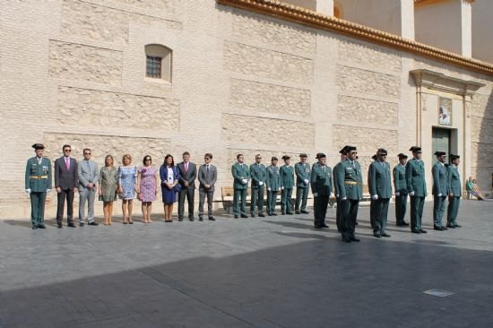 La Guardia Civil protagoniza un emotivo homenaje a la Bandera española el Da de la Hispanidad, Foto 2