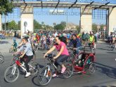 El Ciclo-Paseo despide los XXXV Juegos Deportivos del Guadalentín con 1.530 bicicletas por las calles de Lorca