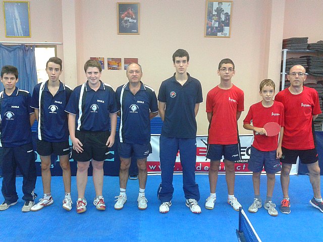 Tenis de mesa.3ª division nacional. Totana B 3 - CTM Murcia 4, Foto 1