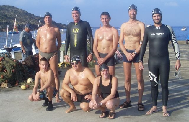 Varios totaneros participaron en la travesía LA AZOHIRADA, Foto 1