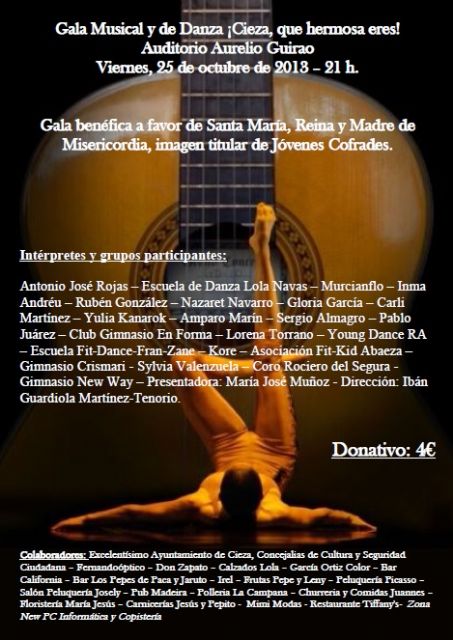 Presentan la gala musical y de danza ´¡Cieza qué hermosa eres!´ - 1, Foto 1