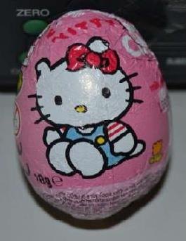 CONSUMUR alerta de la retirada del mercado de un huevo de chocolate con sorpresa Hello Kitty - 1, Foto 1