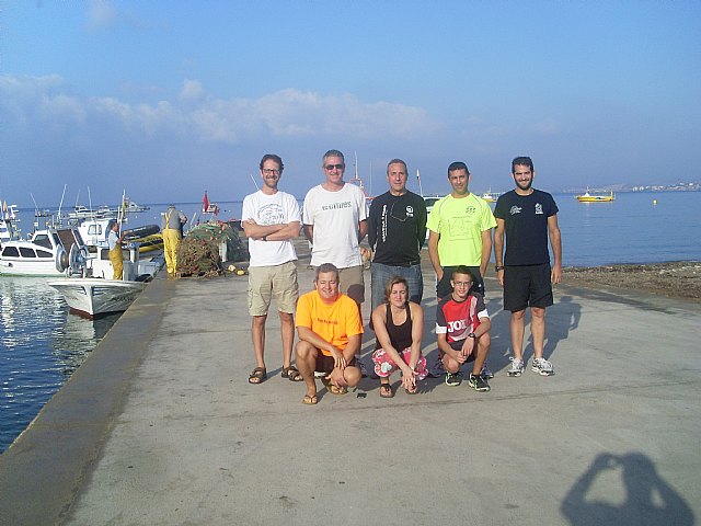 Varios totaneros participaron en la travesa 