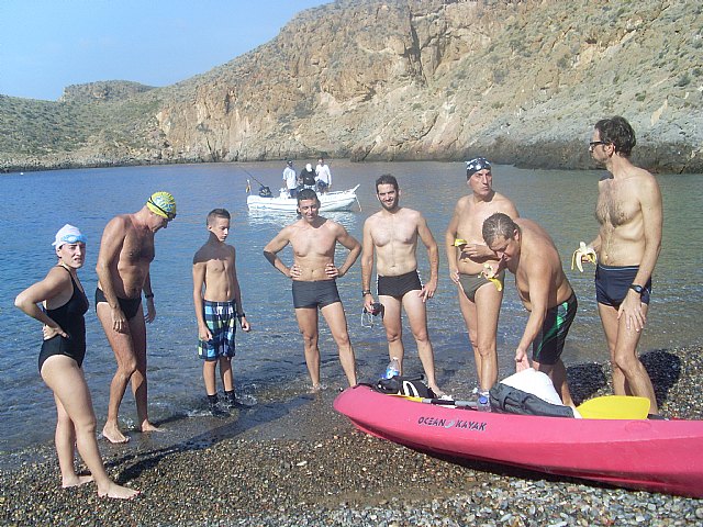 Varios totaneros participaron en la travesa 