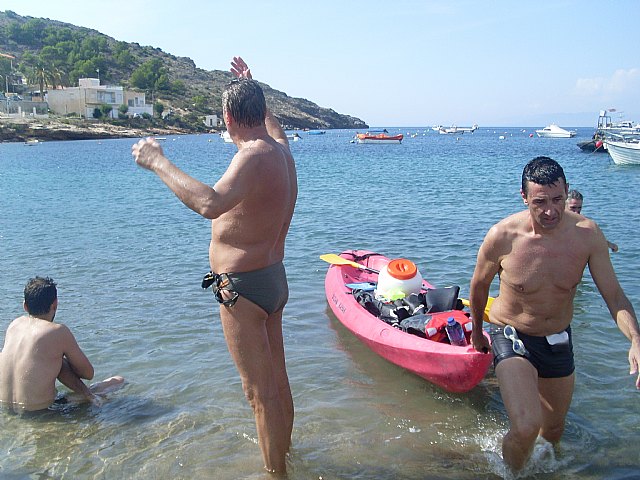 Varios totaneros participaron en la travesa 