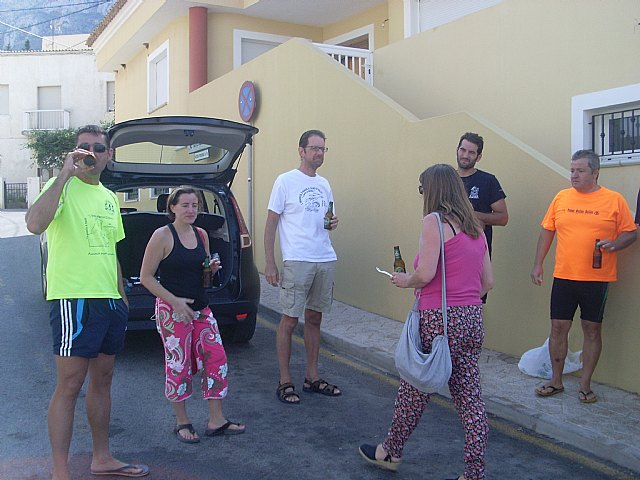 Varios totaneros participaron en la travesa 