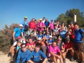 El club senderista de Totana realizó una ruta senderista por la vecina localidad de Alhama de Murcia