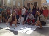 Los escolares de Blanca plasman El Quijote por las calles del casco antiguo para celebrar el Día de la Escritura