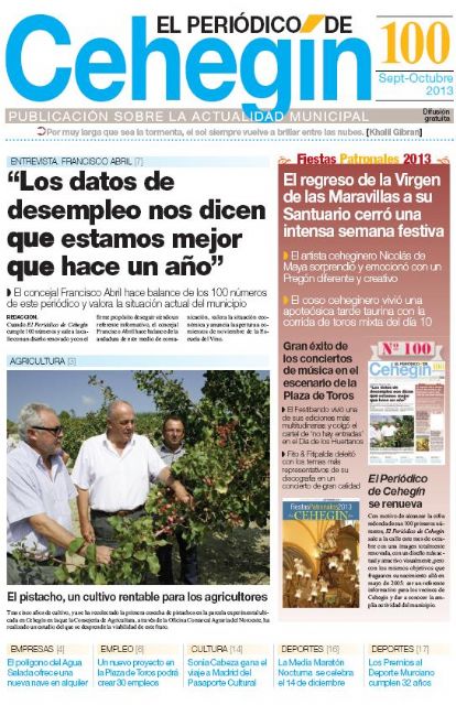 El Periódico de Cehegín renueva su imagen coincidiendo con la salida de su número 100 - 2, Foto 2