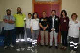 Alumnos de Lorqu aprenden a practicar la reanimacin cardiopulmonar en el Da Europeo de Concienciacin frente al Paro Cardaco