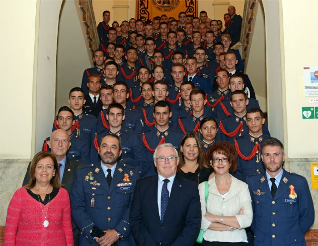 La Universidad de Murcia ofrece una recepción a los alumnos de la Academia General del Aire - 1, Foto 1