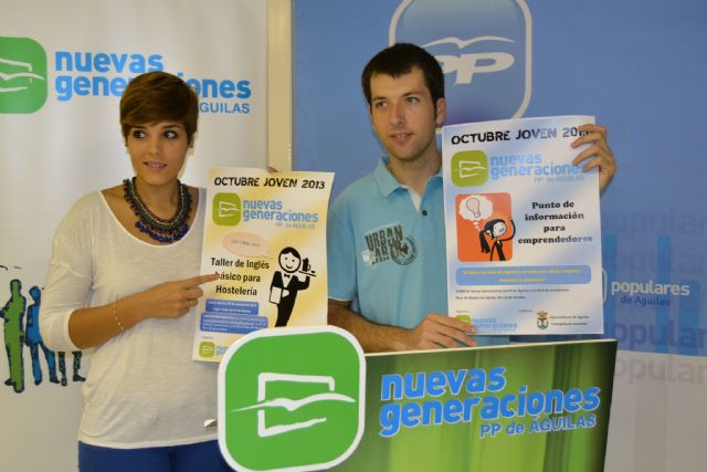 Nuevas Generaciones fomentan el emprendimiento y la formación entre los jóvenes de Águilas - 1, Foto 1