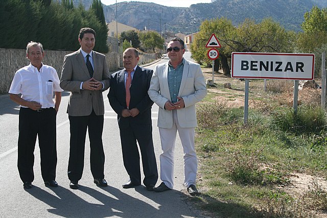 El consejero de Obras Públicas visita distintas infraestructuras y vías de comunicación de Moratalla - 1, Foto 1