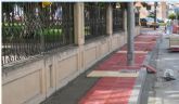 Contina la mejora de las aceras de los barrios de la ciudad