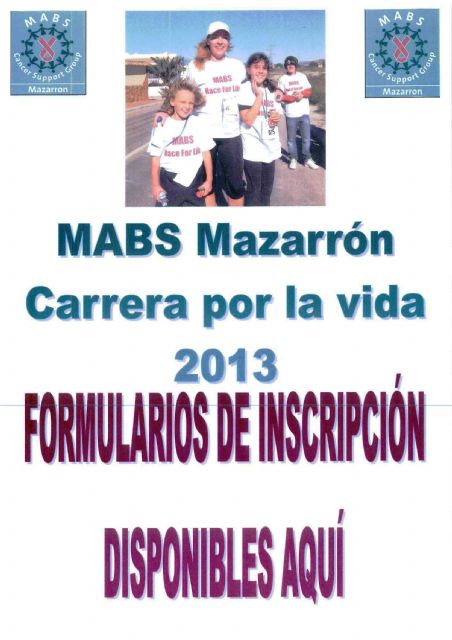 MABS celebrará en Camposol una carrera solidaria Por la vida el domingo 27 de octubre - 1, Foto 1