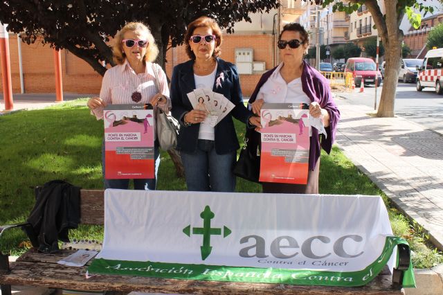 La Junta local de la AECC en Jumilla dedica la jornada de hoy a la sensibilización sobre el cáncer de mama - 1, Foto 1