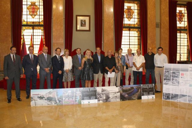 Imágenes de la Murcia antigua y moderna se suman al programa de embellecimiento de la ciudad promovido por el Ayuntamiento - 1, Foto 1