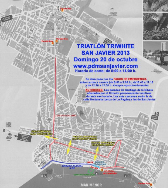 El espectáculo del Triatlón llega el domingo a Santiago de la Ribera - 1, Foto 1