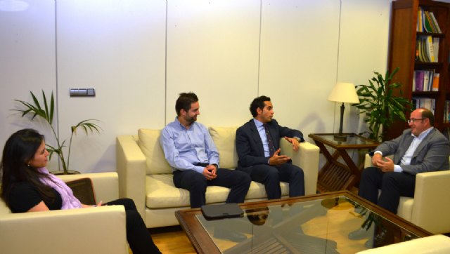 AJE Guadalentín se reune con el Consejero de Educación, Universidades y Empleo - 1, Foto 1