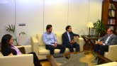 AJE Guadalentn se reune con el Consejero de Educacin, Universidades y Empleo