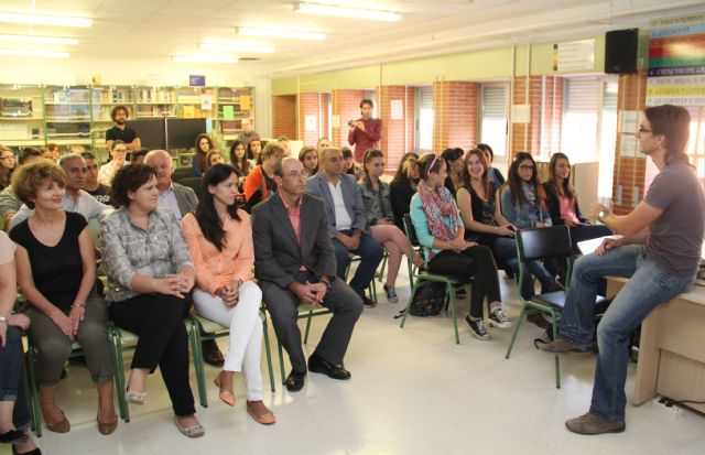 Alumnos de Italia, Turquía, Hungría y Polonia trabajan la concienciación medioambiental en el IES Rambla de Nogalte a través de un proyecto europeo - 1, Foto 1