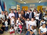 El Alcalde agradece a la Fundación Lyoness la donación realizada para mejorar el colegio Pilar Soubrier que beneficiará a los 140 alumnos del centro