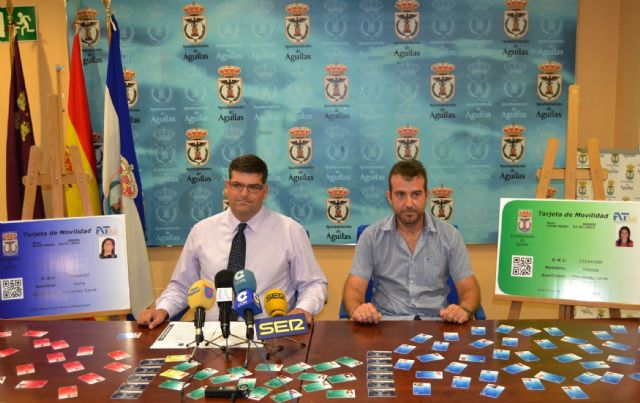 Águilas cuenta con una nueva Tarjeta de Movilidad para el transporte urbano - 1, Foto 1