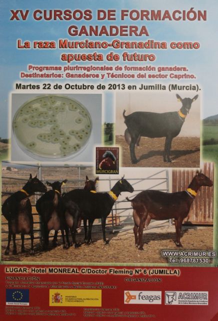 El concejal de Agricultura inaugura el XV Curso de Formación Ganadera celebrado en Jumilla - 2, Foto 2