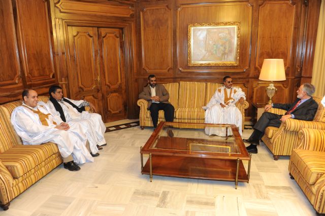 El presidente de la Asamblea recibe al presidente del parlamento saharaui - 1, Foto 1