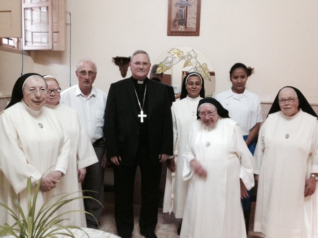 El Obispo de Cartagena visita los monasterios de vida contemplativa - 1, Foto 1