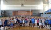 Ms un centenar y medio de mayores participan en un Curso de Gerontogimnasia