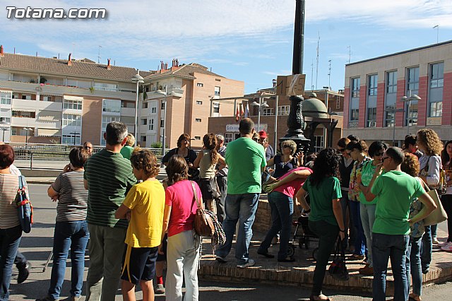 Concentracin de la comunidad escolar de Totana con motivo de la huelga general en educacin - 3