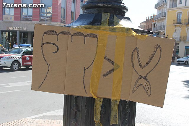 Concentracin de la comunidad escolar de Totana con motivo de la huelga general en educacin - 31